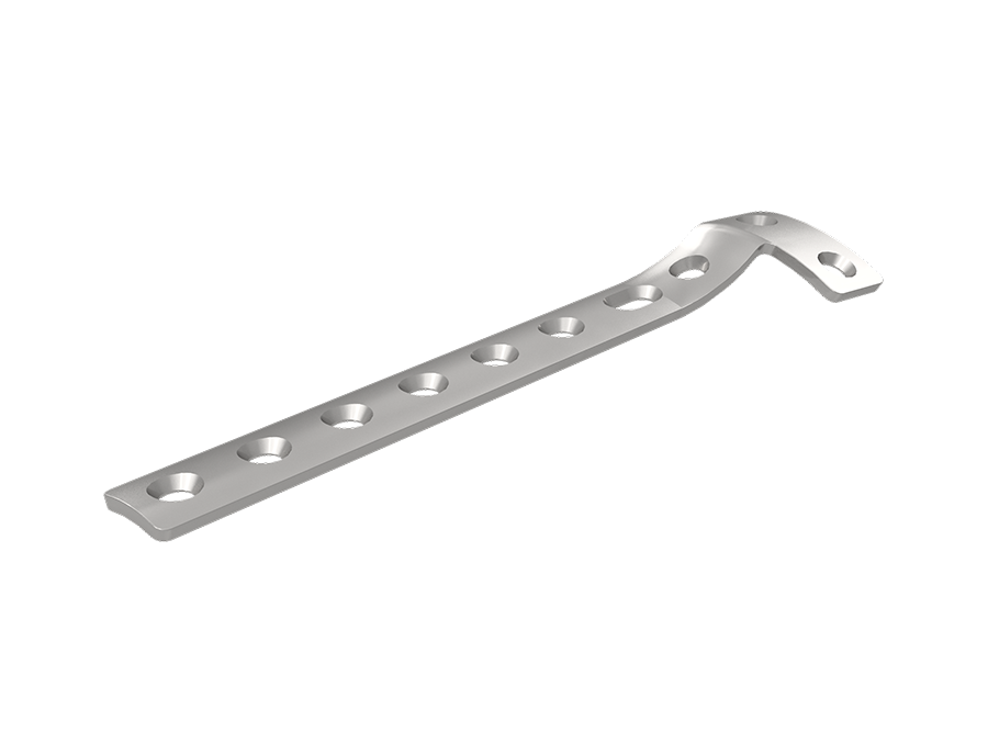 Placa “L” 4,5mm Direita