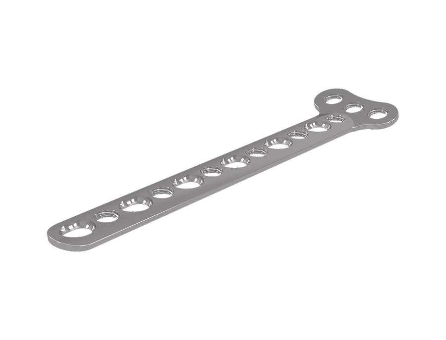 Placa “T” Ângulo Reto 4 Furos