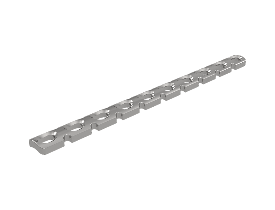 Placa Reta Reconstrução 4,5mm