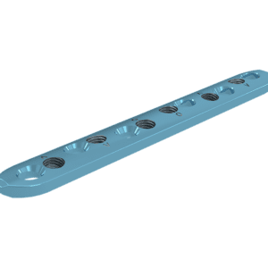 Placa Reta Bloqueada