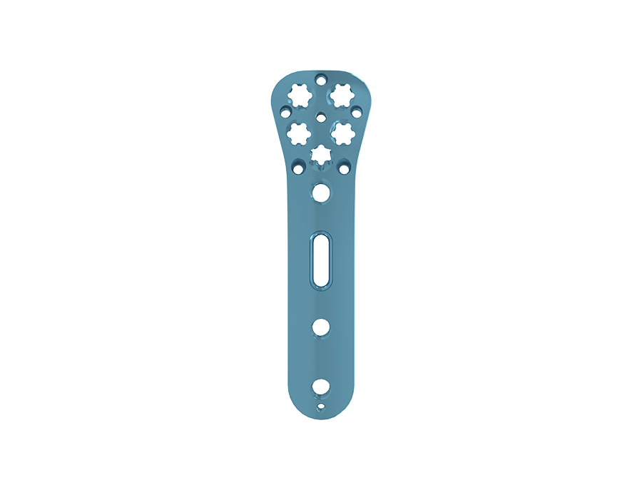 Placa Úmero Proximal – Larga 5 Furos Ângulo Variável