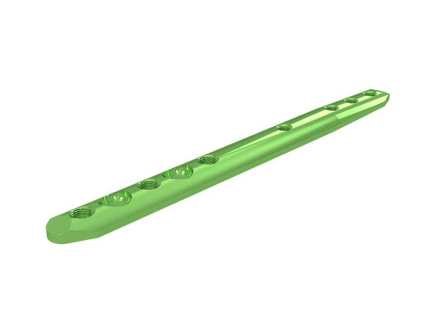 Placa Artrodese de Punho Reta