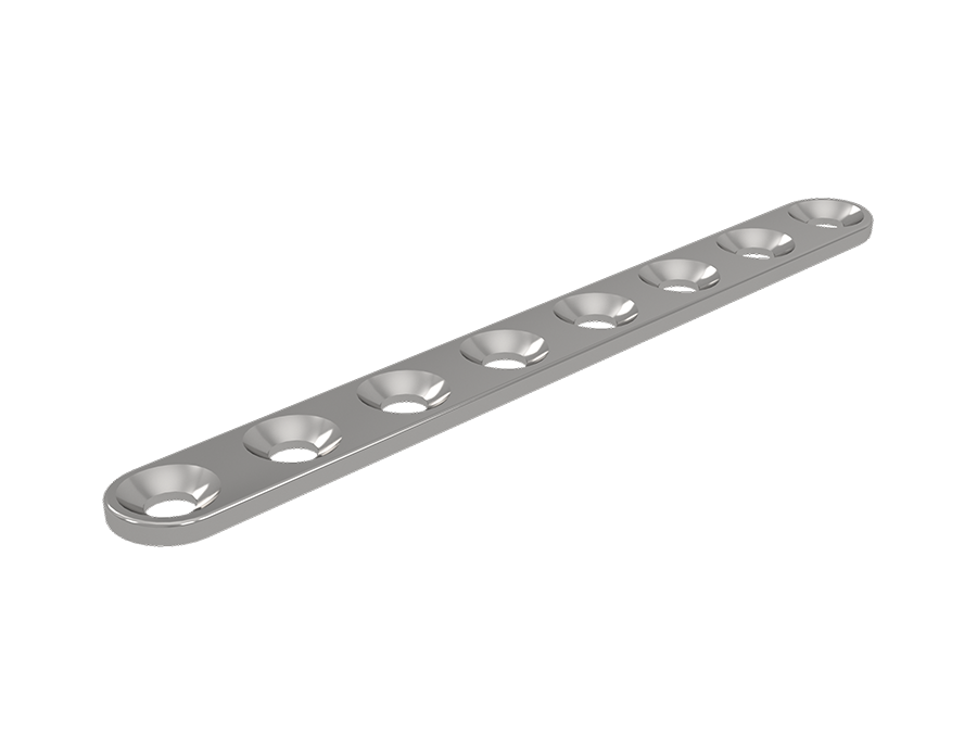 Mini Placa Reta 2,0mm