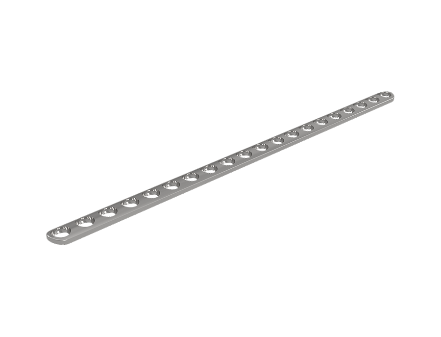 Mini Placa Reta 1,5mm