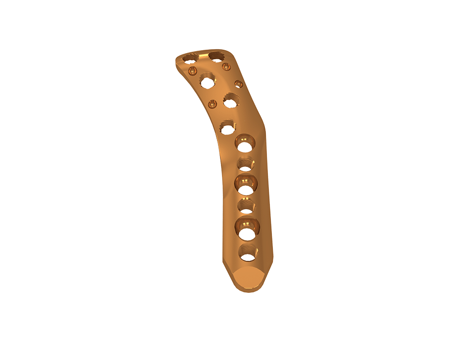 Placa L Osteotomia Proximal da Tíbia Direita