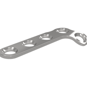 Placa "L" Reta e Obliqua 2,7mm Direita