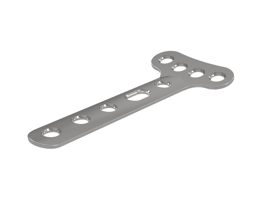 Placa “T” Ângulo Reto 04