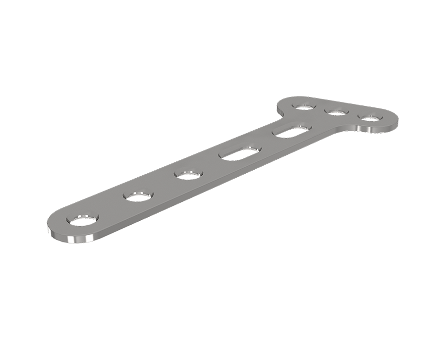 Placa “T” Ângulo Oblíquo – Bilateral