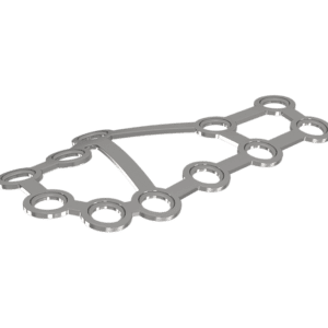 Placa Calcâneo Direita