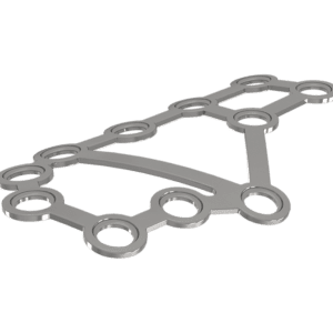 Placa Calcâneo Esquerda