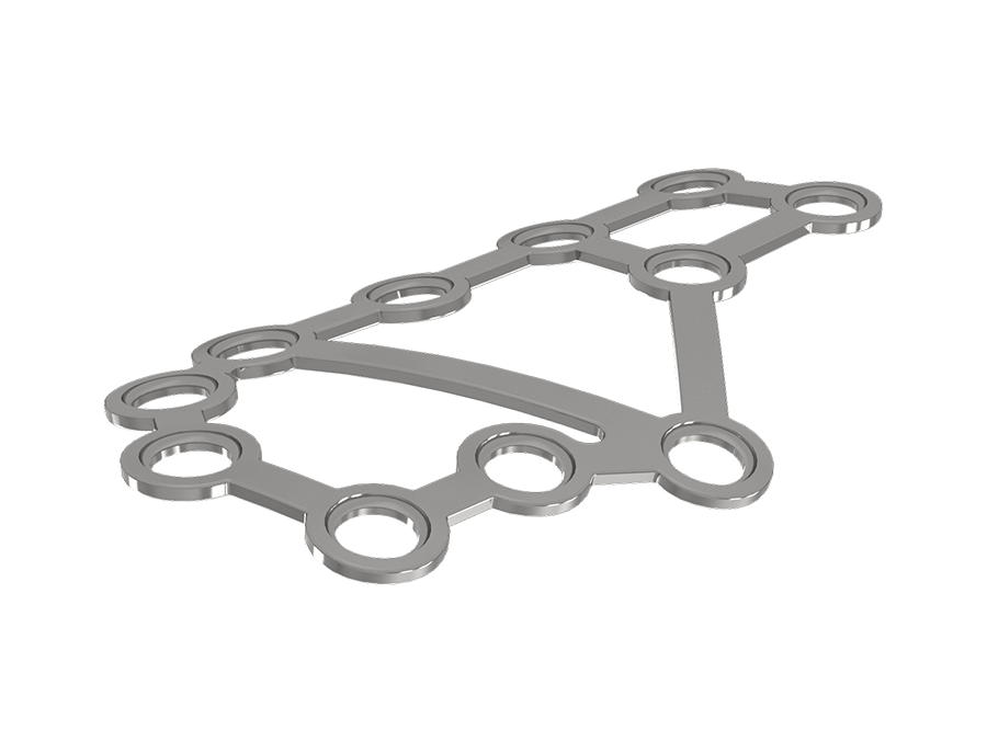 Placa Calcâneo Esquerda