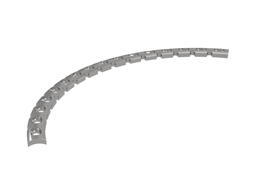 Placa de Reconstrução Arqueada