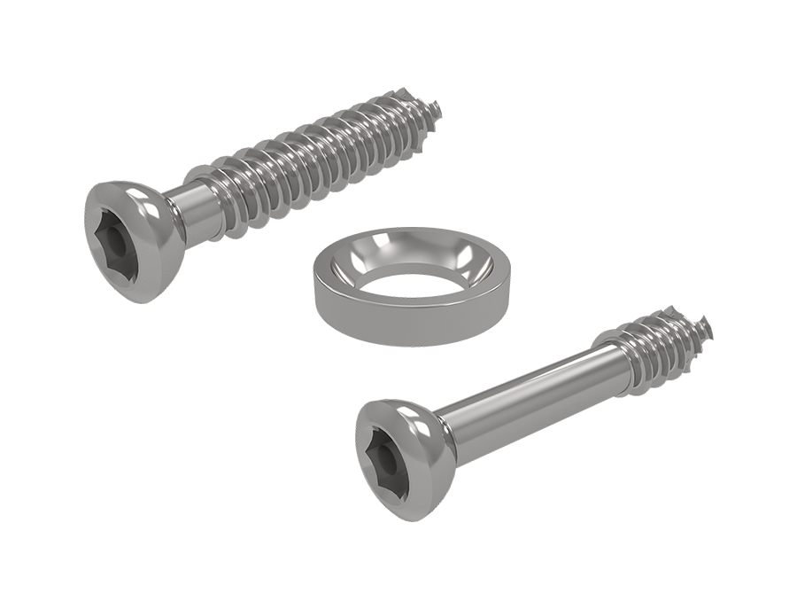 Parafusos Canulados Aço 3,5mm