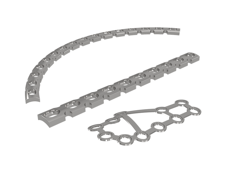 Pequenos Fragmentos DCP Aço